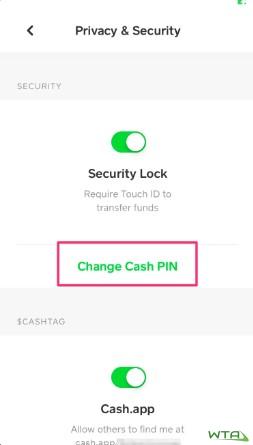 How to Change Cash App Password